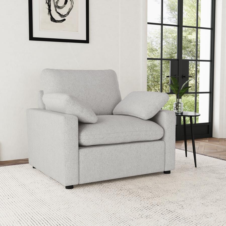 Collins - Upholstered Power Recliner Chair