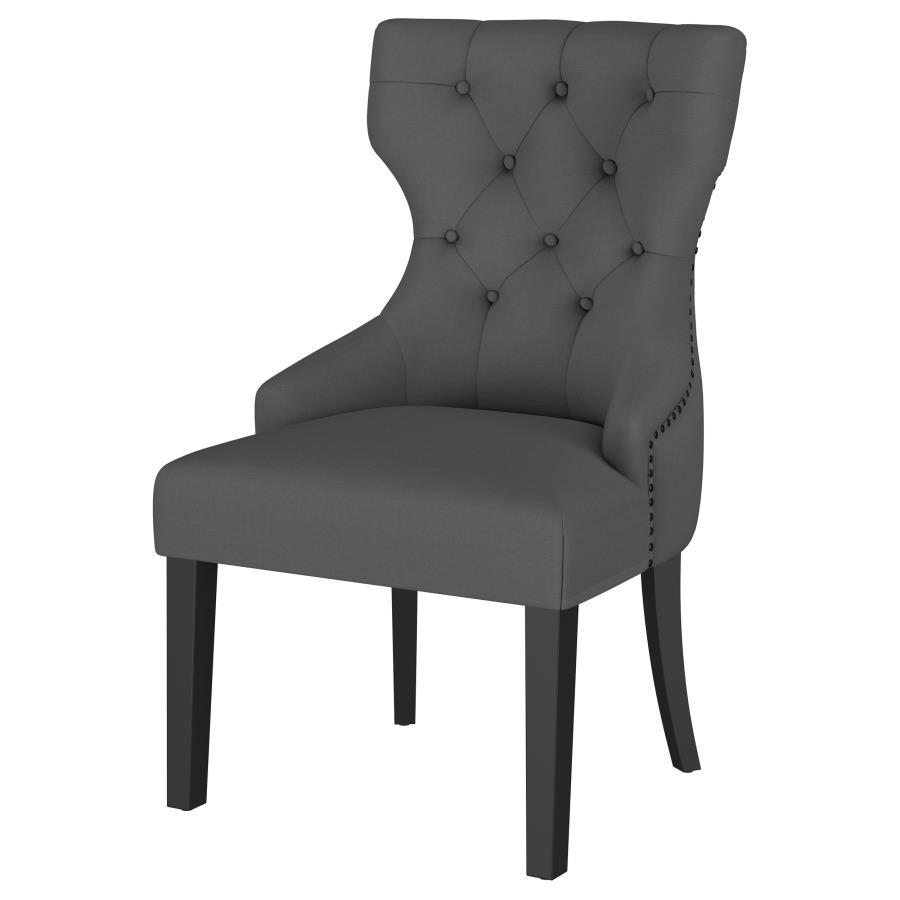 Baney - Upholstered Parson Dining Side Chair With Tufted Back