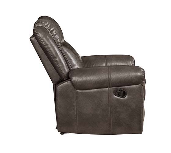 Lydia - Glider Recliner - Brown Leather Aire