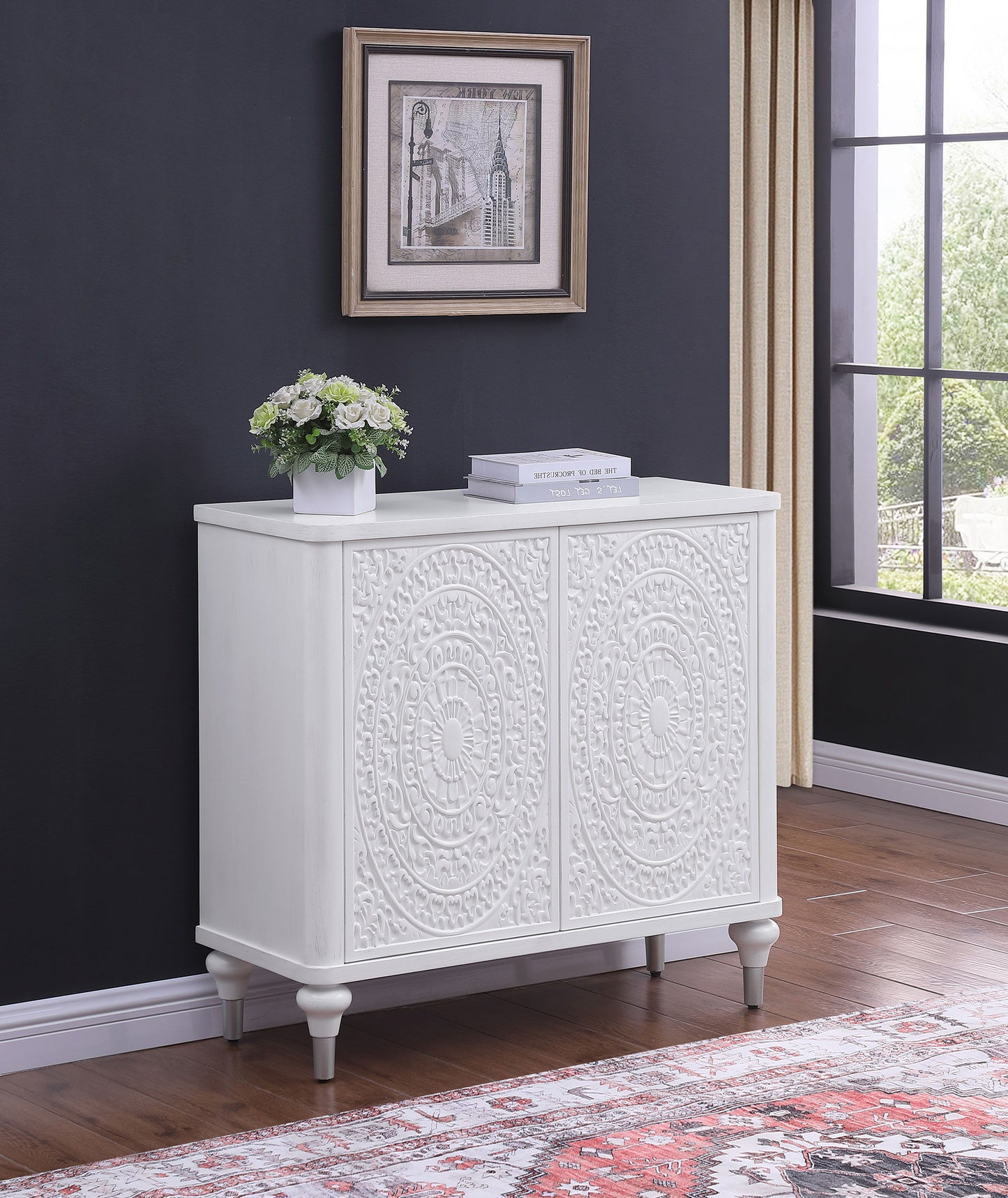 Cardella - Accent Cabinet - White