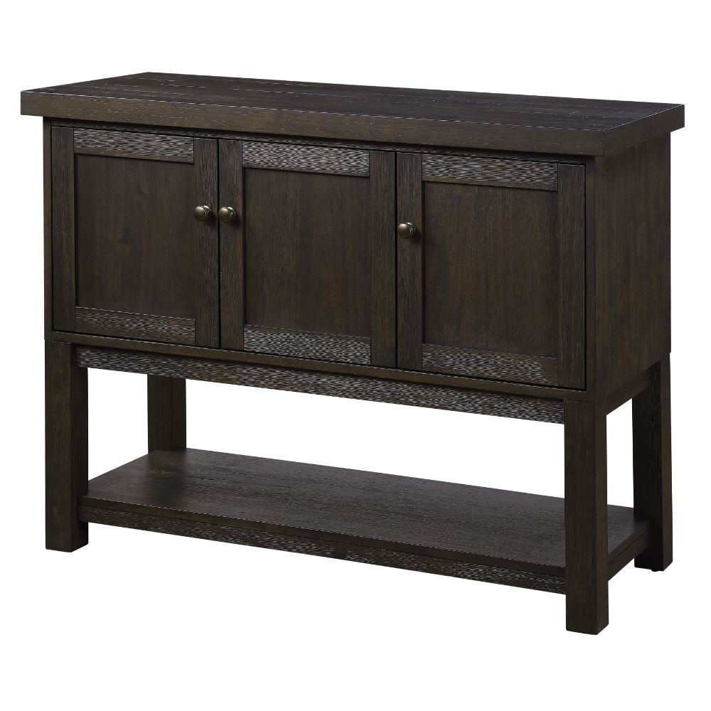 Haddie - Server - Distressed Walnut