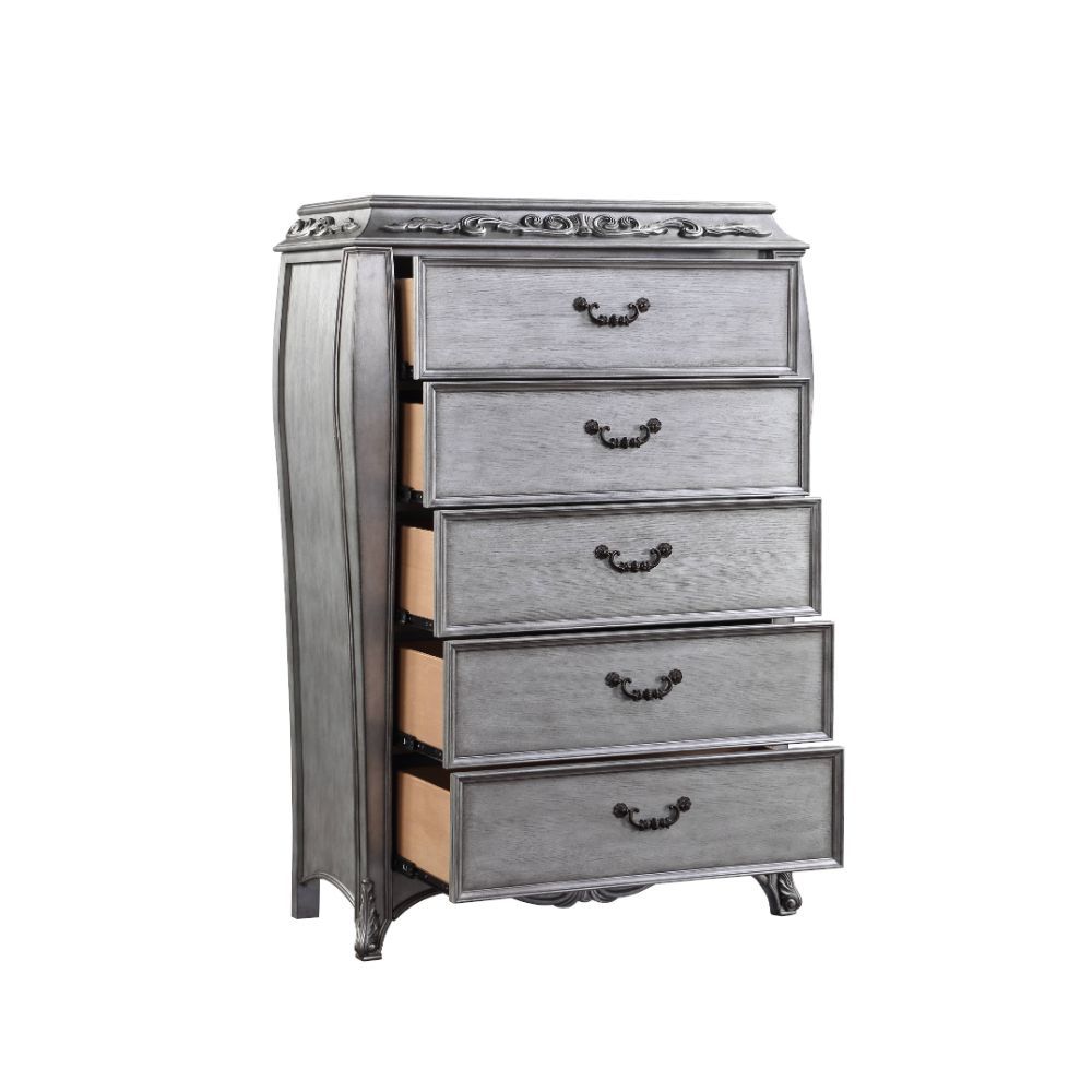 Leonora - Chest - Vintage Platinum