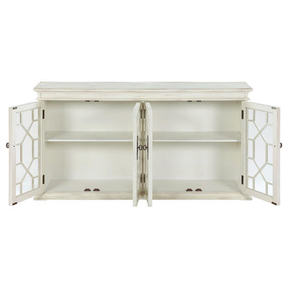 Kiara - Dual Glass Door Accent Cabinet