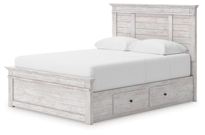 Makidern - Panel Storage Bed