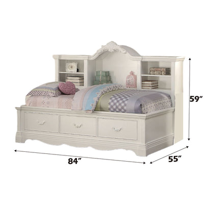 Estrella - Twin Daybed With Storage - White