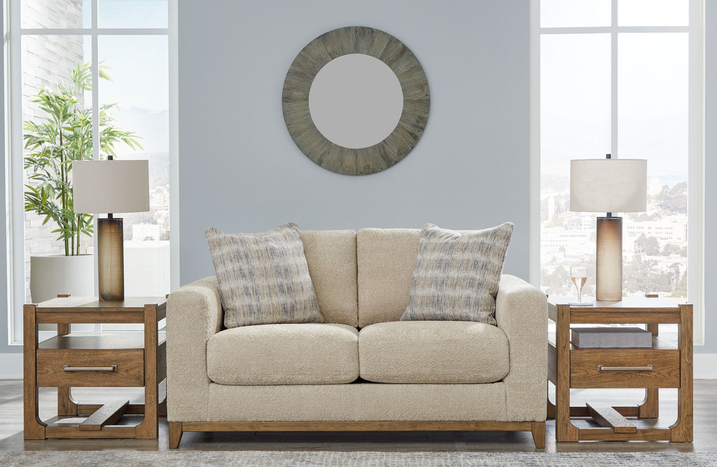 Parklynn - Loveseat - Desert
