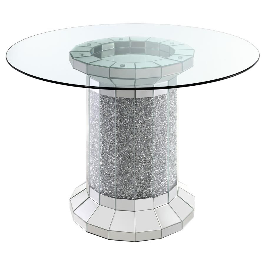 Ellie - Glass Top Dining Table