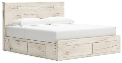 Lawroy - Panel Bed With Storage