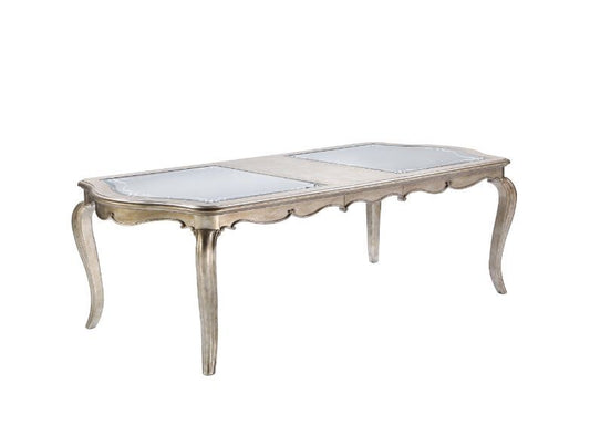 Esteban - Dining Table - Antique Champagne