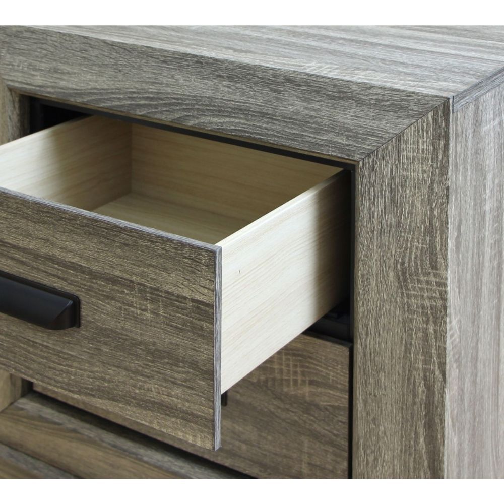 Lyndon - Nightstand - Weathered Gray Grain