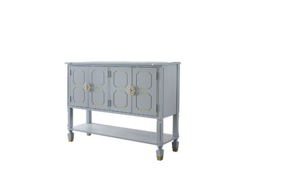 House - Marchese Server - Pearl Gray Finish