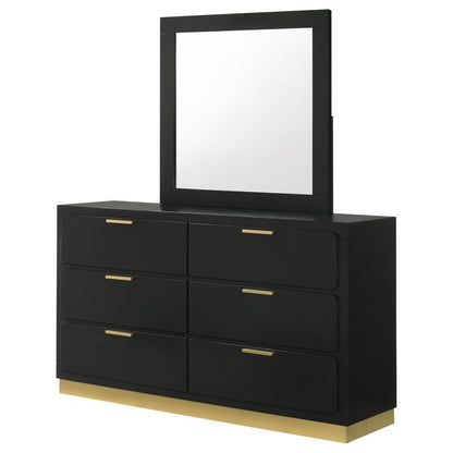 Caraway - 6-Drawer Bedroom Dresser With Mirror