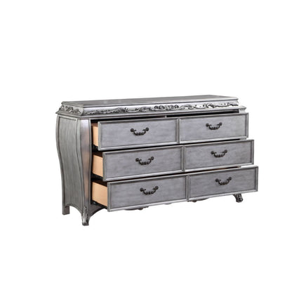 Leonora - Dresser - Vintage Platinum