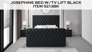 Josephine - Night Stand - Black